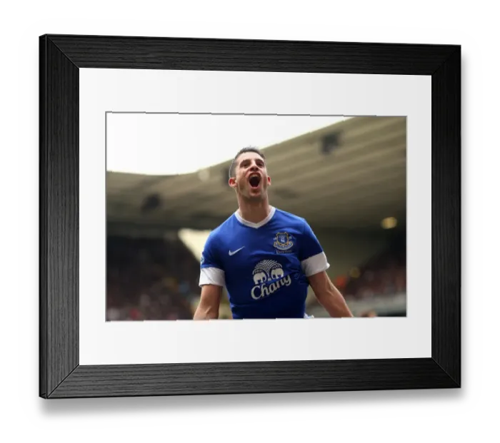 Framed Print : Mirallas Brace: Tottenham 2-2 Everton, 2013 - PA Wire Framed Print : Mirallas Brace: Tottenham 2-2 Everton, 2013 - PA Wire