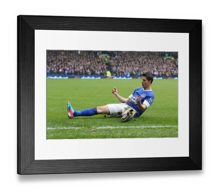 Framed Print : Mirallas's Strike: Everton's First Goal Against West Ham in BPL (12-05-2013) Framed Print : Mirallas's Strike: Everton's First Goal Against West Ham in BPL (12-05-2013)