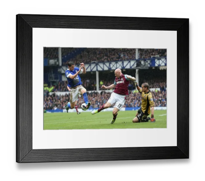 Framed Print : Battle at Goodison Park: Mirallas vs. Collins - Everton's Victory (2-0) Framed Print : Battle at Goodison Park: Mirallas vs. Collins - Everton's Victory (2-0)