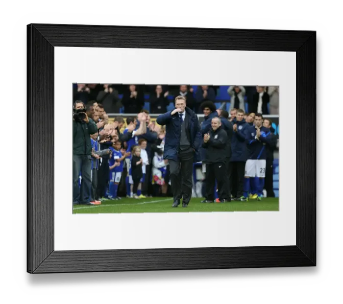 Framed Print : David Moyes Bids Emotional Farewell: Everton's Victory and Kiss to Fans (May 12, 2013) Framed Print : David Moyes Bids Emotional Farewell: Everton's Victory and Kiss to Fans (May 12, 2013)