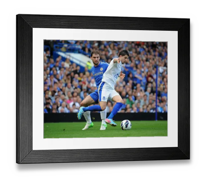 Framed Print : Ivanovic vs Mirallas: A Tactical Battle - Chelsea 2-1 Everton (Premier League, May 19, 2013) Framed Print : Ivanovic vs Mirallas: A Tactical Battle - Chelsea 2-1 Everton (Premier League, May 19, 2013)