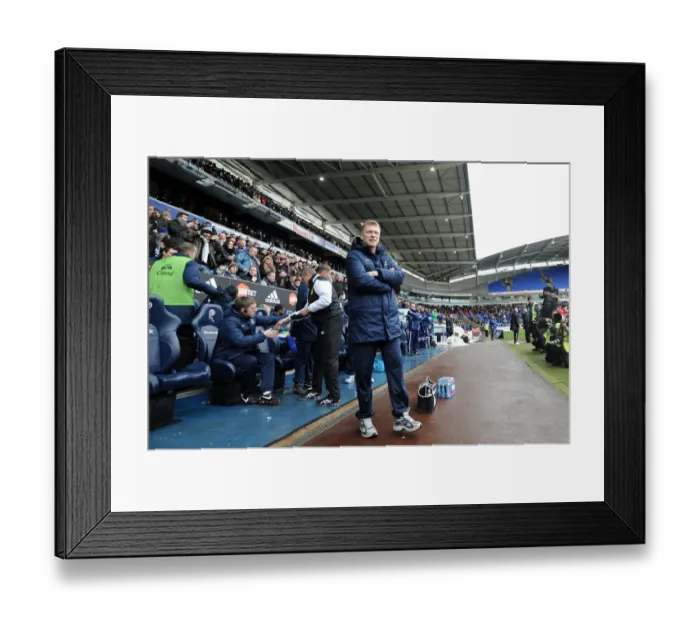 Framed Print : David Moyes Guides Everton to FA Cup Triumph over Bolton Wanderers at Reebok Stadium (FA Cup: Round 4) Framed Print : David Moyes Guides Everton to FA Cup Triumph over Bolton Wanderers at Reebok Stadium (FA Cup: Round 4)