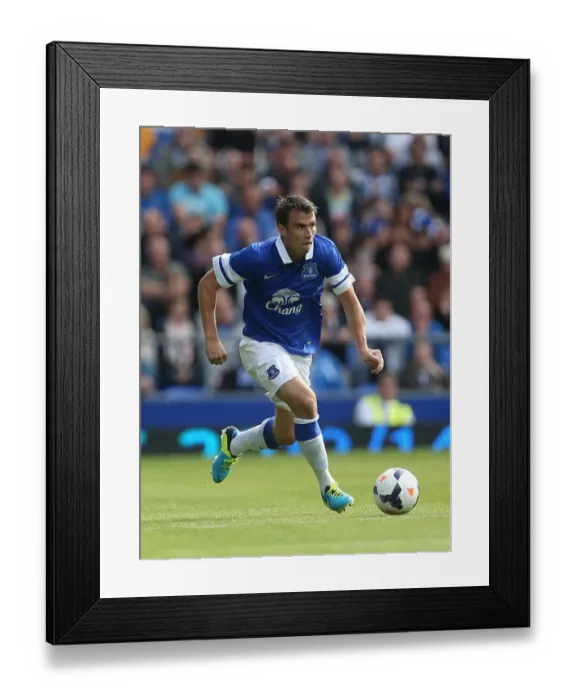 Framed Print : Seamus Coleman's Game-Winning Performance: Everton's 2-1 Pre-Season Victory Over Real Betis (2013)