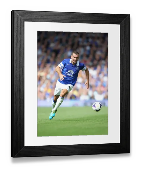Framed Print : Darron Gibson Scores: Everton Edge Past Real Betis 2-1 in Pre-Season Friendly at Goodison Park (August 11, 2013) Framed Print : Darron Gibson Scores: Everton Edge Past Real Betis 2-1 in Pre-Season Friendly at Goodison Park (August 11, 2013)