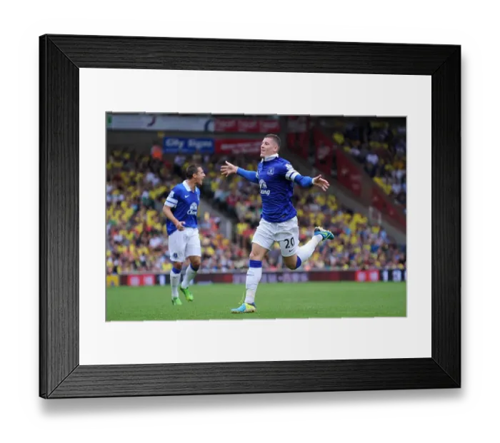 Framed Print : Ross Barkley's Dramatic Equalizer: A Stunning Goal for Everton against Norwich City (Premier League, 2013) Framed Print : Ross Barkley's Dramatic Equalizer: A Stunning Goal for Everton against Norwich City (Premier League, 2013)
