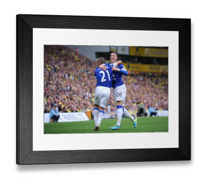 Framed Print : Dramatic Equalizer: Ross Barkley's Stunner for Everton at Carrow Road (17-08-2013, Premier League) Framed Print : Dramatic Equalizer: Ross Barkley's Stunner for Everton at Carrow Road (17-08-2013, Premier League)