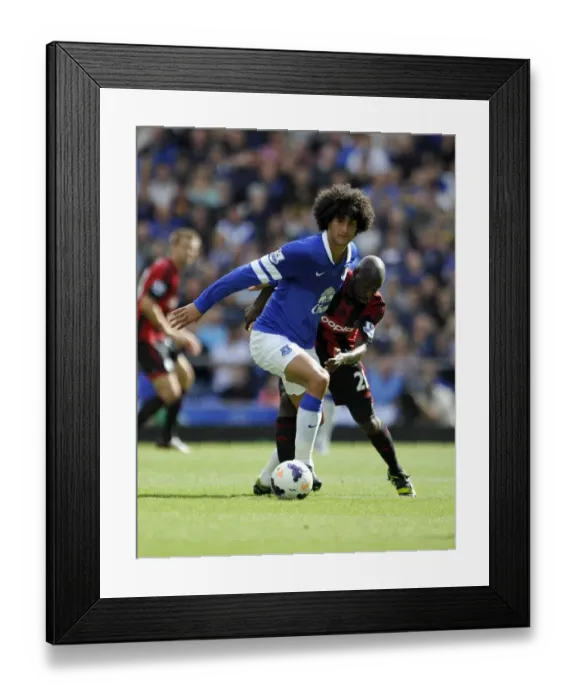 Framed Print : Battle for the Ball: Fellaini vs. Mulumbu - Everton vs. West Bromwich Albion, Premier League Rivalry (August 24, 2013) Framed Print : Battle for the Ball: Fellaini vs. Mulumbu - Everton vs. West Bromwich Albion, Premier League Rivalry (August 24, 2013)