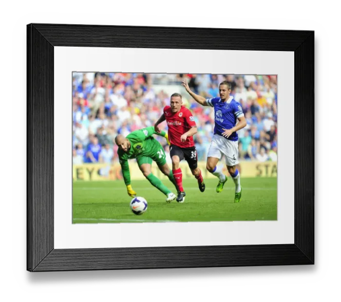 Framed Print : Everton's Tim Howard Shines: 0-0 Stalemate Against Cardiff City (August 31, 2013) Framed Print : Everton's Tim Howard Shines: 0-0 Stalemate Against Cardiff City (August 31, 2013)
