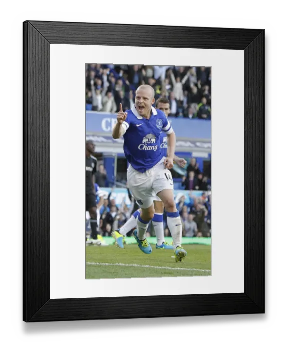 Framed Print : Naismith's Dramatic Winner: Everton 1-0 Chelsea (September 14, 2013)