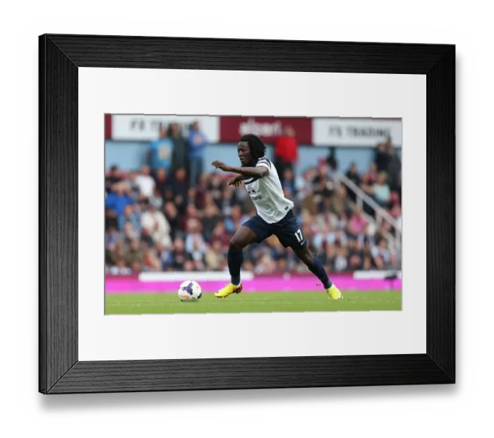 Framed Print : Romelu Lukaku's Brace: Everton's Thrilling Victory Over West Ham United in Premier League (21-09-2013) Framed Print : Romelu Lukaku's Brace: Everton's Thrilling Victory Over West Ham United in Premier League (21-09-2013)