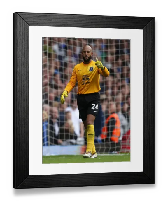 Framed Print : Everton's Unforgettable Comeback: Tim Howard's Heroics at Upton Park (September 21, 2013) Framed Print : Everton's Unforgettable Comeback: Tim Howard's Heroics at Upton Park (September 21, 2013)
