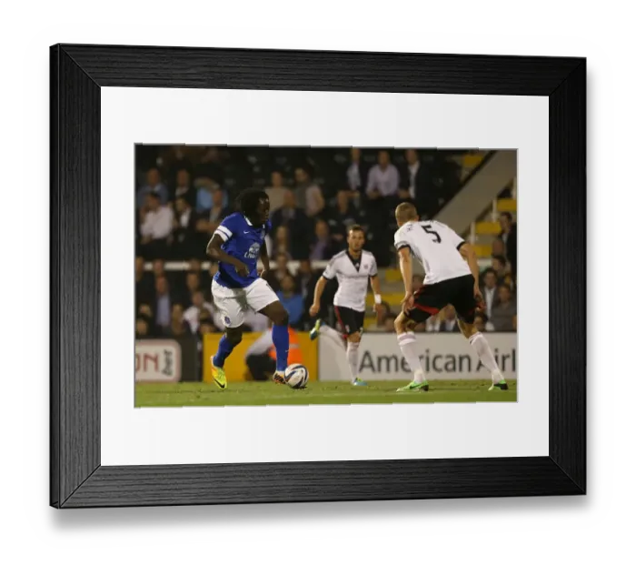 Framed Print : Lukaku's Charge: Everton's Triumph over Fulham in the Capital One Cup (September 24, 2013 - Craven Cottage) Framed Print : Lukaku's Charge: Everton's Triumph over Fulham in the Capital One Cup (September 24, 2013 - Craven Cottage)