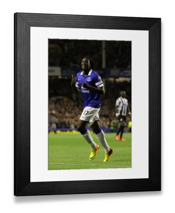 Framed Print : Romelu Lukaku's Stunner: Everton's Thrilling 3-2 Comeback Win Over Newcastle United (September 30, 2013 - Goodison Park) Framed Print : Romelu Lukaku's Stunner: Everton's Thrilling 3-2 Comeback Win Over Newcastle United (September 30, 2013 - Goodison Park)