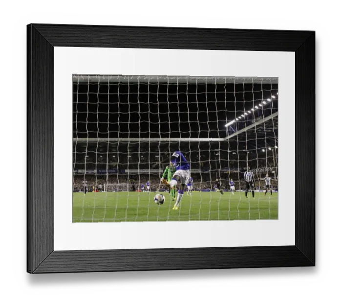 Framed Print : Romelu Lukaku's Hat-Trick: Thrilling 3-2 Everton Victory Over Newcastle United (30-09-2013, Goodison Park) Framed Print : Romelu Lukaku's Hat-Trick: Thrilling 3-2 Everton Victory Over Newcastle United (30-09-2013, Goodison Park)