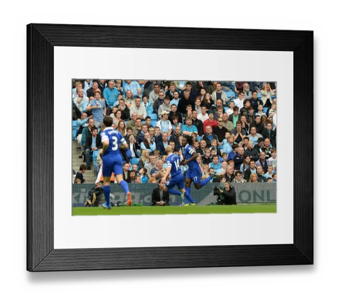 Framed Print : Romelu Lukaku's Strike: Everton's First Goal vs. Manchester City (5-10-2013, Etihad Stadium) Framed Print : Romelu Lukaku's Strike: Everton's First Goal vs. Manchester City (5-10-2013, Etihad Stadium)