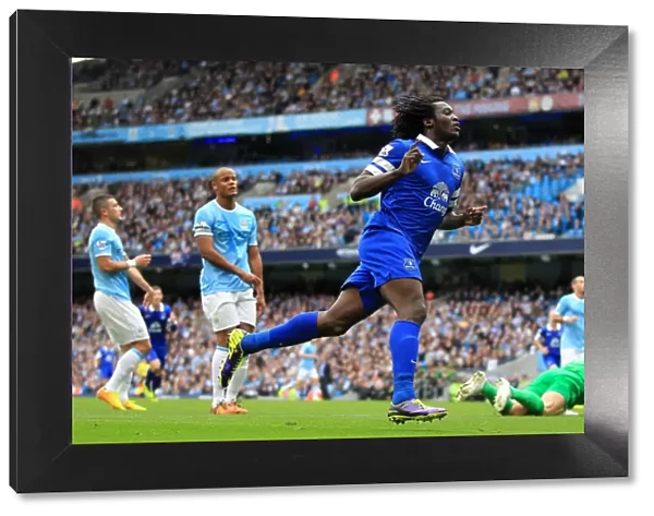 Romelu Lukaku's Strike: Everton's First Goal Against Manchester City (5-10-2013, Etihad Stadium)