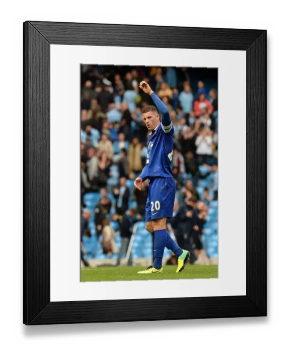 Framed Print : Ross Barkley's Heartfelt Goodbye: Everton's Defeat at Etihad Stadium (Manchester City 3-1, Barclays Premier League, 05-10-2013) Framed Print : Ross Barkley's Heartfelt Goodbye: Everton's Defeat at Etihad Stadium (Manchester City 3-1, Barclays Premier League, 05-10-2013)