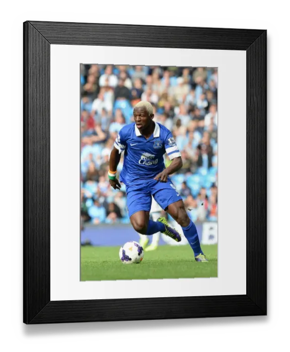 Framed Print : Barclays Premier League - Manchester City v Everton - Etihad Stadium