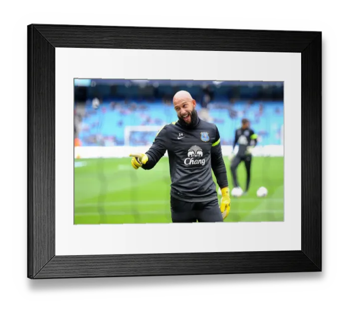 Framed Print : Manchester City's Triumph Over Everton: Tim Howard's Challenging Night (3-1, Barclays Premier League, Etihad Stadium, 05-10-2013) Framed Print : Manchester City's Triumph Over Everton: Tim Howard's Challenging Night (3-1, Barclays Premier League, Etihad Stadium, 05-10-2013)