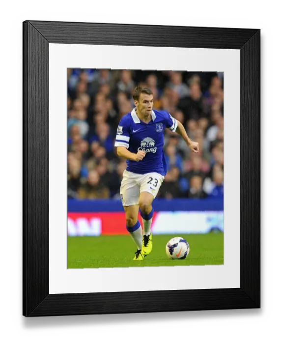 Framed Print : Seamus Coleman's Strike: Everton's Triumph Over Hull City in the Barclays Premier League (19-10-2013) Framed Print : Seamus Coleman's Strike: Everton's Triumph Over Hull City in the Barclays Premier League (19-10-2013)