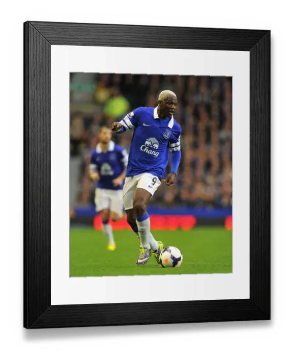 Framed Print : Arouna Kone's Brace: Everton's Win Against Hull City in the Premier League (19-10-2013, Goodison Park) Framed Print : Arouna Kone's Brace: Everton's Win Against Hull City in the Premier League (19-10-2013, Goodison Park)