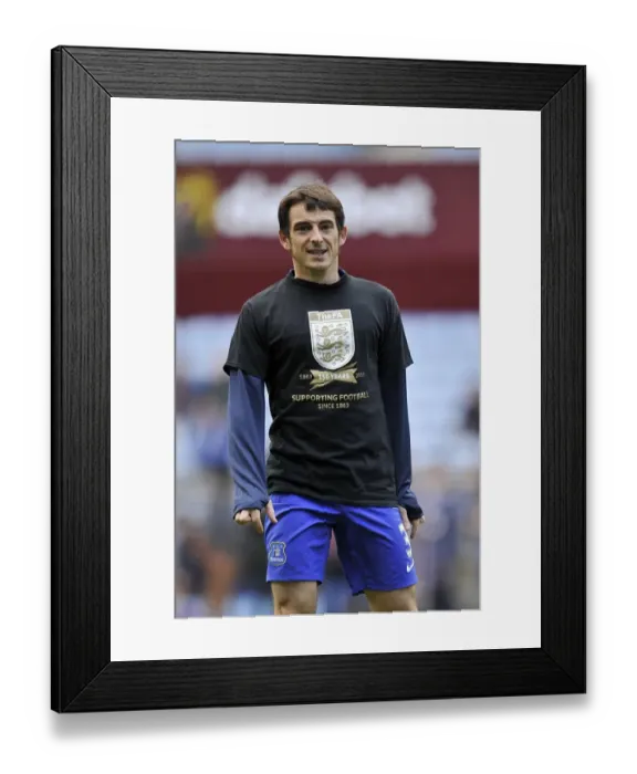 Framed Print : Everton's Leighton Baines Honors FA's 150th Anniversary in Aston Villa vs Everton: Everton 2-0 Villa Park (October 26, 2013) Framed Print : Everton's Leighton Baines Honors FA's 150th Anniversary in Aston Villa vs Everton: Everton 2-0 Villa Park (October 26, 2013)