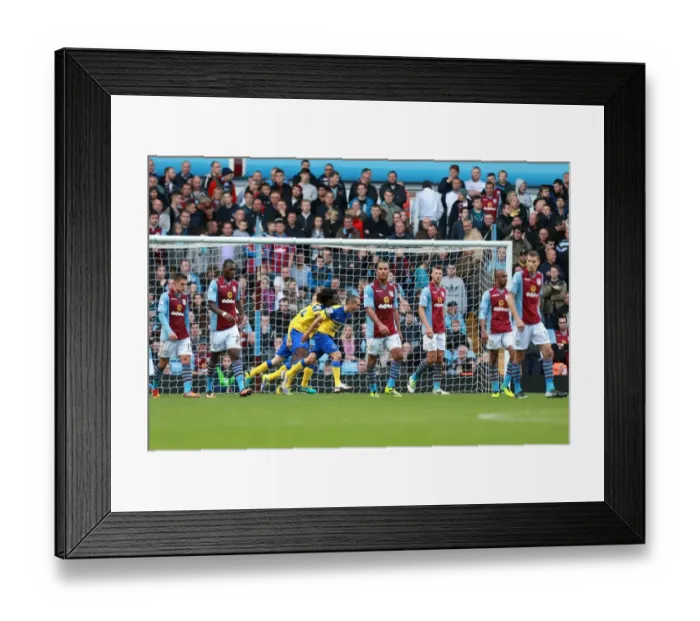 Framed Print : Osman's Double: Everton's Triumphant 2-0 Victory Over Aston Villa (Barclays Premier League, Villa Park, October 2013) Framed Print : Osman's Double: Everton's Triumphant 2-0 Victory Over Aston Villa (Barclays Premier League, Villa Park, October 2013)