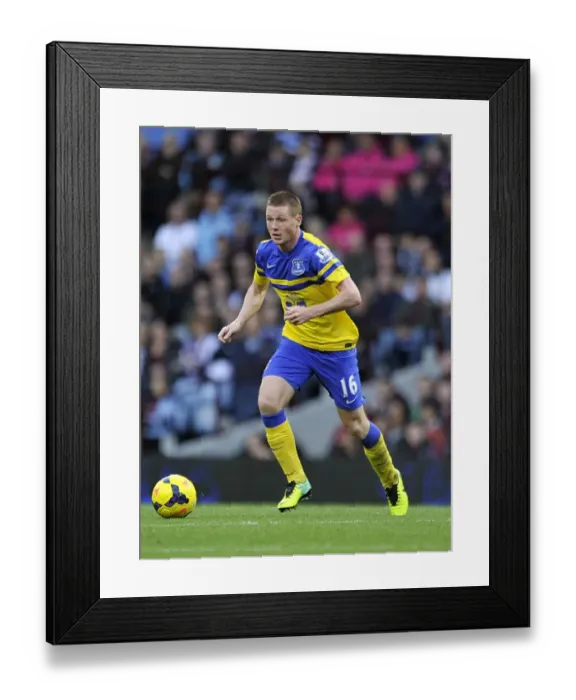 Framed Print : James McCarthy's Brilliant Performance: Everton's 2-0 Victory Over Aston Villa (Barclays Premier League, October 26, 2013)