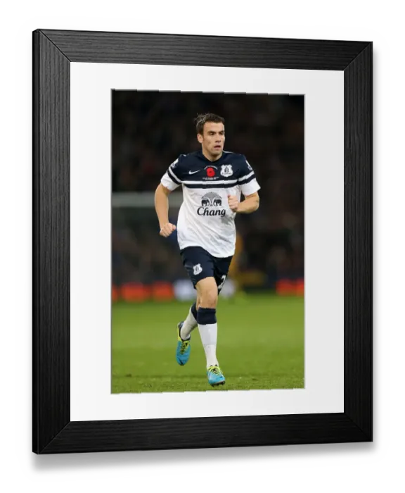 Framed Print : Seamus Coleman's Heroic Performance: Everton Holds Crystal Palace Scoreless at Selhurst Park (BPL: Everton vs. Crystal Palace, November 9, 2013)
