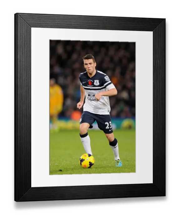 Framed Print : Seamus Coleman's Intense Face-off in the Scoreless Everton vs. Crystal Palace Clash at Selhurst Park (09-11-2013) Framed Print : Seamus Coleman's Intense Face-off in the Scoreless Everton vs. Crystal Palace Clash at Selhurst Park (09-11-2013)