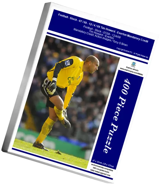 Football - Stock - 07  /  08 - 12  /  4  /  08 Tim Howard - Everton Mandatory Credit