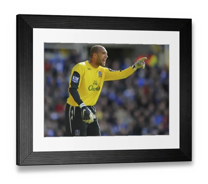 Framed Print : Tim Howard - Everton