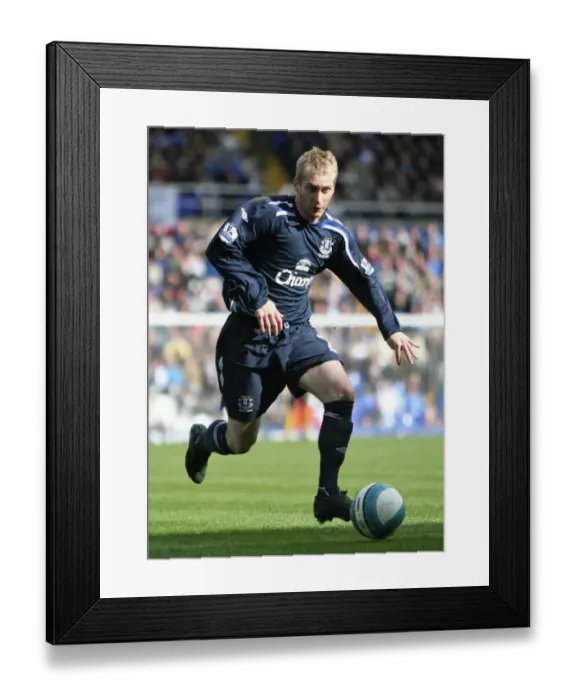 Framed Print : Tony Hibbert - Everton Framed Print : Tony Hibbert - Everton