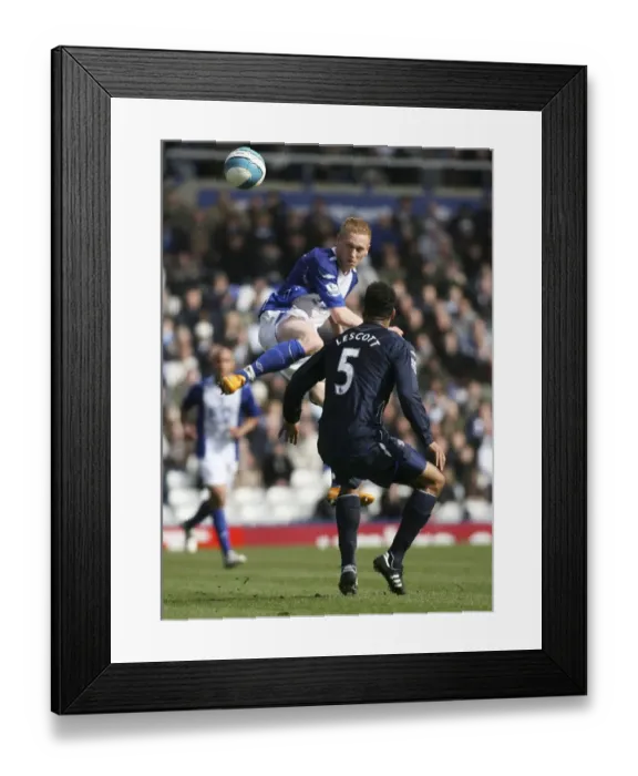 Framed Print : Mikael Forssell in Action: Birmingham City vs. Everton (April 12, 2008, Barclays Premier League) Framed Print : Mikael Forssell in Action: Birmingham City vs. Everton (April 12, 2008, Barclays Premier League)