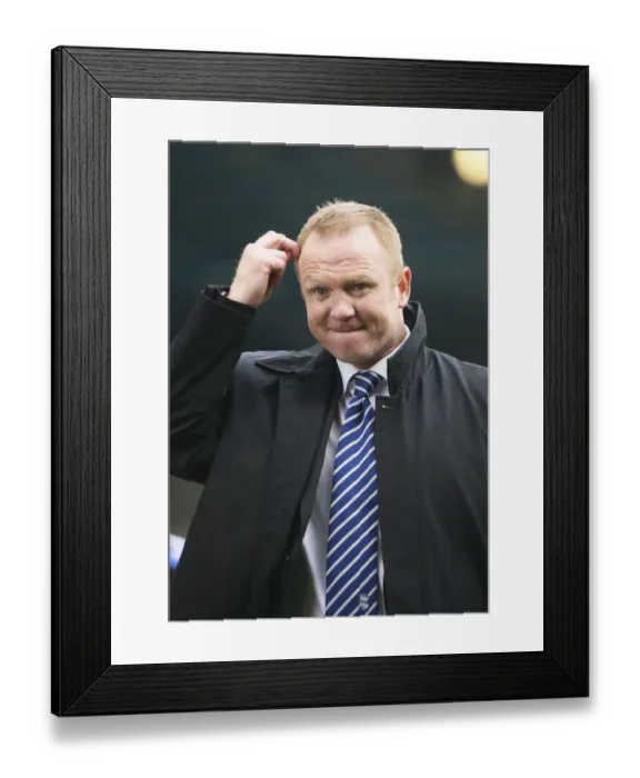 Framed Print : Alex McLeish and Birmingham City Face Off Against Everton in Barclays Premier League, December 2008 Framed Print : Alex McLeish and Birmingham City Face Off Against Everton in Barclays Premier League, December 2008