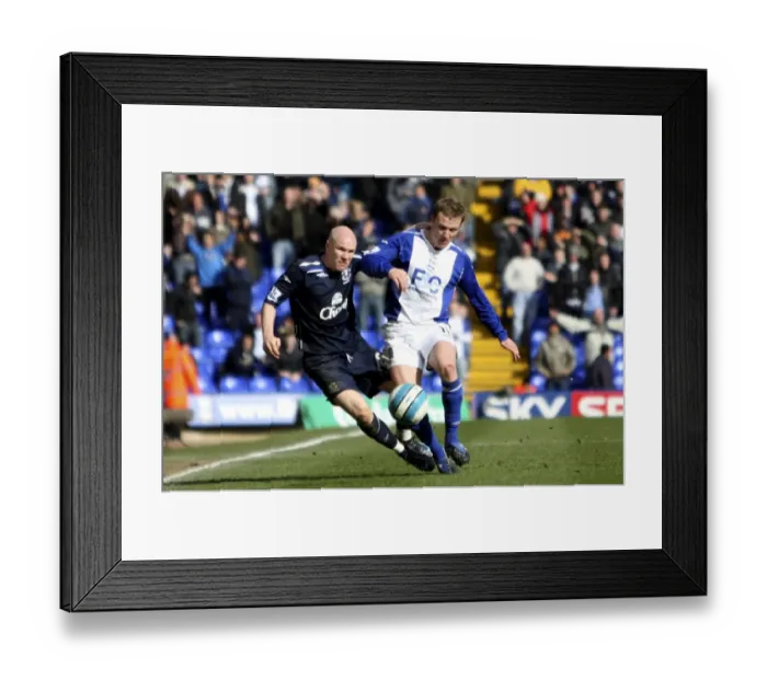 Framed Print : Andrew Johnson vs. Gary McSheffrey: A Football Rivalry Unfolds - Intense Moment from Birmingham City vs. Everton (BPL, 2008) Framed Print : Andrew Johnson vs. Gary McSheffrey: A Football Rivalry Unfolds - Intense Moment from Birmingham City vs. Everton (BPL, 2008)