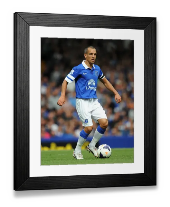 Framed Print : 0-0 Stalemate: Everton vs. West Bromwich Albion at Goodison Park - Leon Osman's Battle Framed Print : 0-0 Stalemate: Everton vs. West Bromwich Albion at Goodison Park - Leon Osman's Battle
