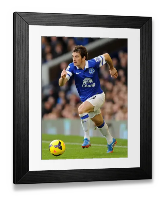 Framed Print : A Battle at Goodison Park: Everton vs. Tottenham Hotspur - Leighton Baines Defensive Showdown in the 0-0 Stalemate (Nov. 3, 2013) Framed Print : A Battle at Goodison Park: Everton vs. Tottenham Hotspur - Leighton Baines Defensive Showdown in the 0-0 Stalemate (Nov. 3, 2013)