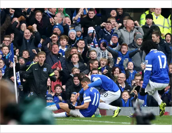 Mirallas and Barkley's Dramatic Equalizer: Everton vs Liverpool (BPL 2013, Goodison Park)