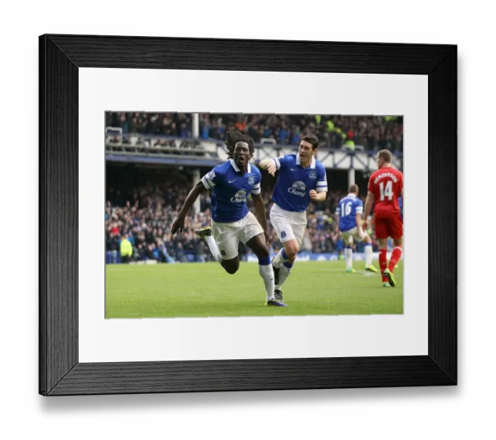 Framed Print : Thrilling 3-3 Rivalry: Lukaku and Barry's Goals Light Up Everton vs Liverpool at Goodison Park Framed Print : Thrilling 3-3 Rivalry: Lukaku and Barry's Goals Light Up Everton vs Liverpool at Goodison Park