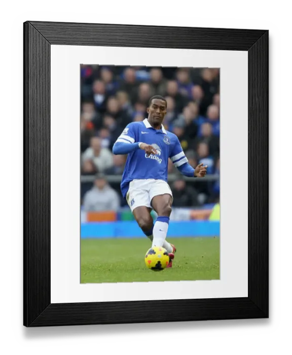 Framed Print : Thrilling 3-3 Draw at Goodison Park: Sylvain Distin's Leading Performance for Everton Against Liverpool Framed Print : Thrilling 3-3 Draw at Goodison Park: Sylvain Distin's Leading Performance for Everton Against Liverpool