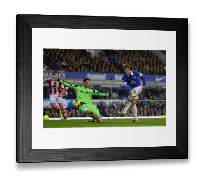 Framed Print : Deulofeu Strikes: Everton's Game-Changing Goal in 4-0 Victory over Stoke City (Nov 30, 2013 - Goodison Park) Framed Print : Deulofeu Strikes: Everton's Game-Changing Goal in 4-0 Victory over Stoke City (Nov 30, 2013 - Goodison Park)