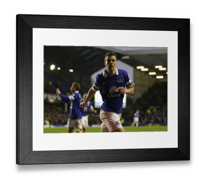 Framed Print : Seamus Coleman's Strike: Everton's 4-0 Triumph over Stoke City at Goodison Park Framed Print : Seamus Coleman's Strike: Everton's 4-0 Triumph over Stoke City at Goodison Park