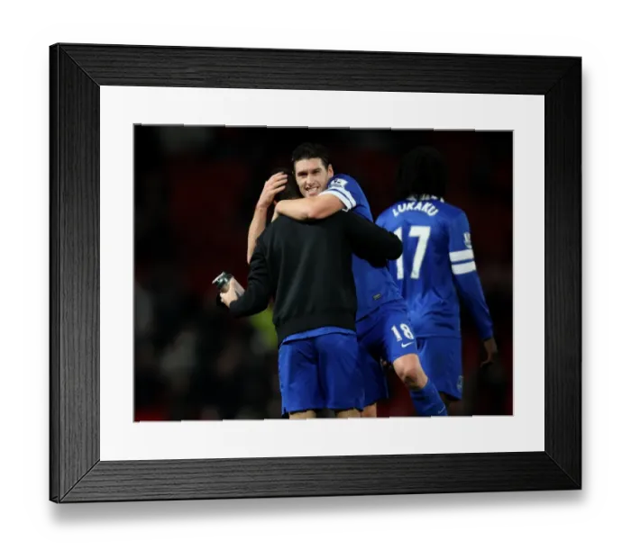 Framed Print : Gareth Barry's Milestone Goal: Everton's 1-0 Victory over Manchester United at Old Trafford (December 4, 2013) Framed Print : Gareth Barry's Milestone Goal: Everton's 1-0 Victory over Manchester United at Old Trafford (December 4, 2013)