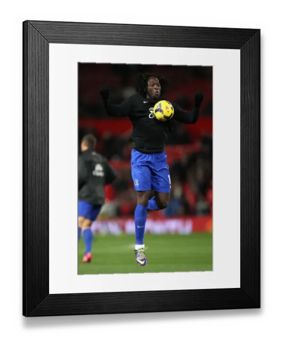 Framed Print : Romelu Lukaku's Upset Goal: Everton's 1-0 Victory over Manchester United (December 4, 2013 - Old Trafford)