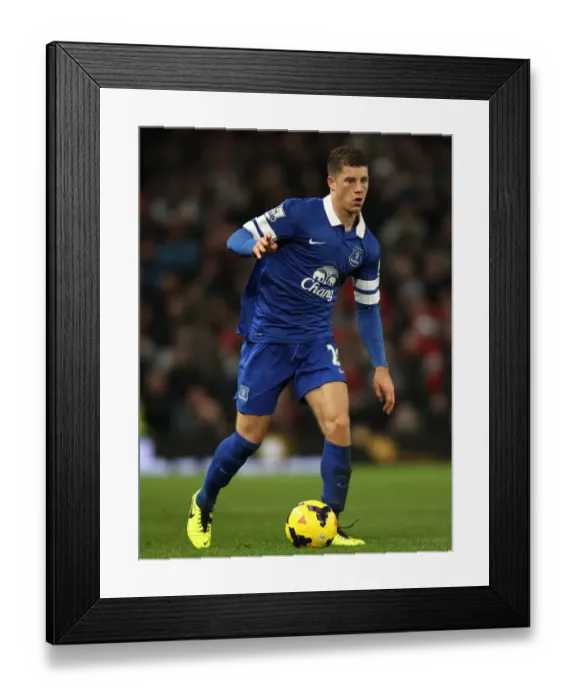Framed Print : Ross Barkley's Stunner: Everton's 1-0 Triumph over Manchester United (BPL, 04-12-2013)