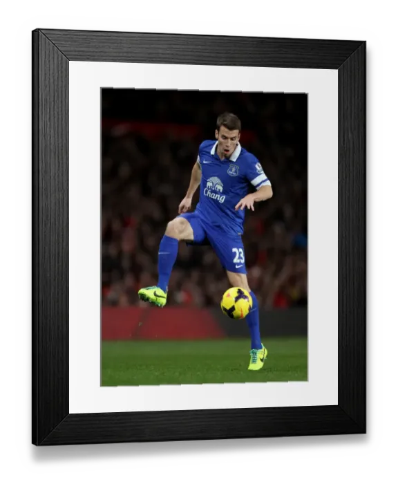 Framed Print : Seamus Coleman's Stunner: Everton's Shocking 1-0 Win at Old Trafford Against Manchester United (BPL, Dec 2013) Framed Print : Seamus Coleman's Stunner: Everton's Shocking 1-0 Win at Old Trafford Against Manchester United (BPL, Dec 2013)