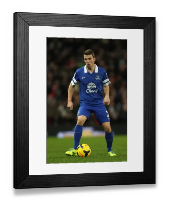 Framed Print : Seamus Coleman's Stunner: Everton's Shock 1-0 Win over Manchester United at Old Trafford (December 4, 2013)