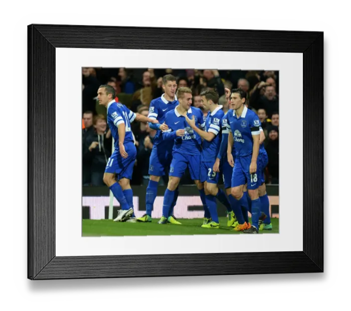 Framed Print : Delofeu's Equalizer: Arsenal 1-1 Everton (Barclays Premier League, Emirates Stadium, December 8, 2013) Framed Print : Delofeu's Equalizer: Arsenal 1-1 Everton (Barclays Premier League, Emirates Stadium, December 8, 2013)