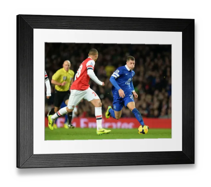 Framed Print : Ross Barkley's Determined Advance: Arsenal vs. Everton, 1-1 Stalemate at Emirates Stadium (December 8, 2013) Framed Print : Ross Barkley's Determined Advance: Arsenal vs. Everton, 1-1 Stalemate at Emirates Stadium (December 8, 2013)